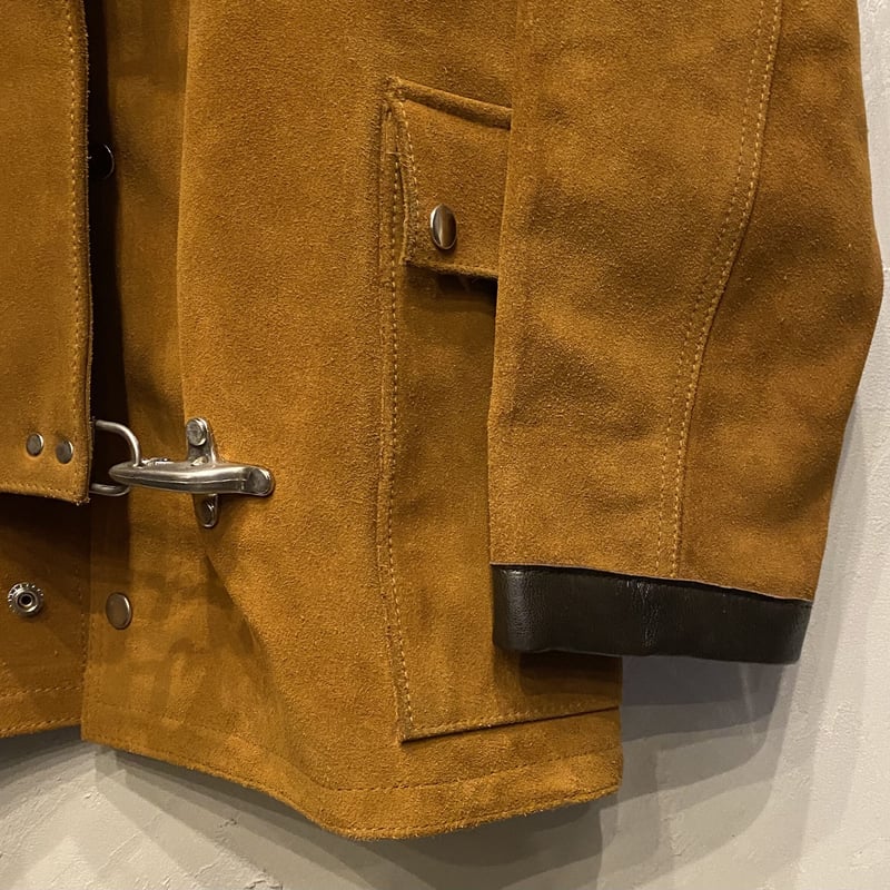 マイケル クラシック アパレル スエードファイヤーマンジャケット