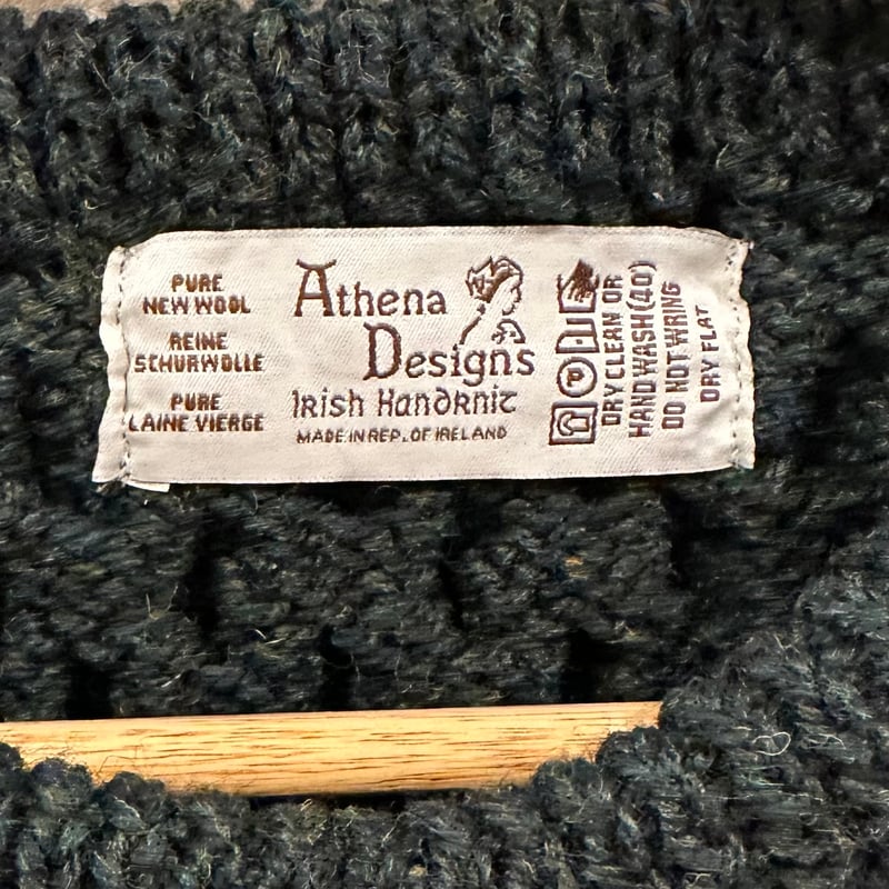 アテナデザインアランニットbon vieux Athena designs