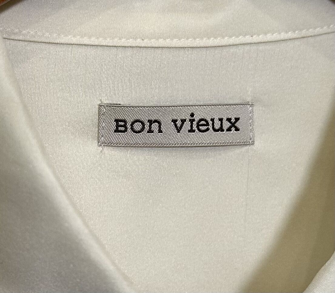 ボンヴュー オリジナル シルクシャツ サイズM | Bon Vieux
