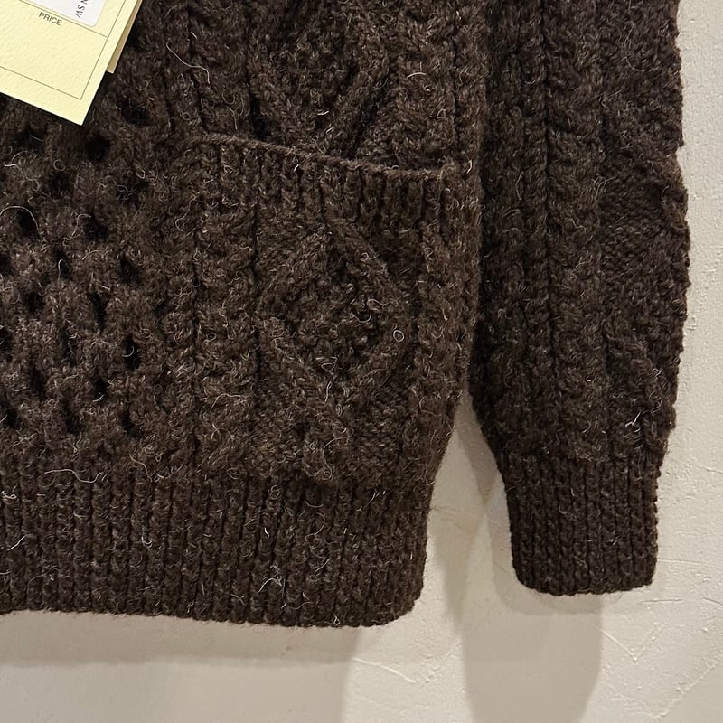 アテナデザイン アランニット #ブラウン サイズ36 | Bon Vieux