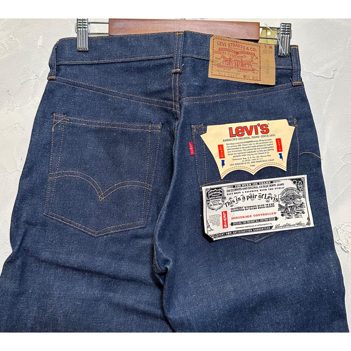 リーバイス 505 BIGE 66前期 LEVI'S 505 BIG ”E” & 66Single : TideMark(タイドマーク