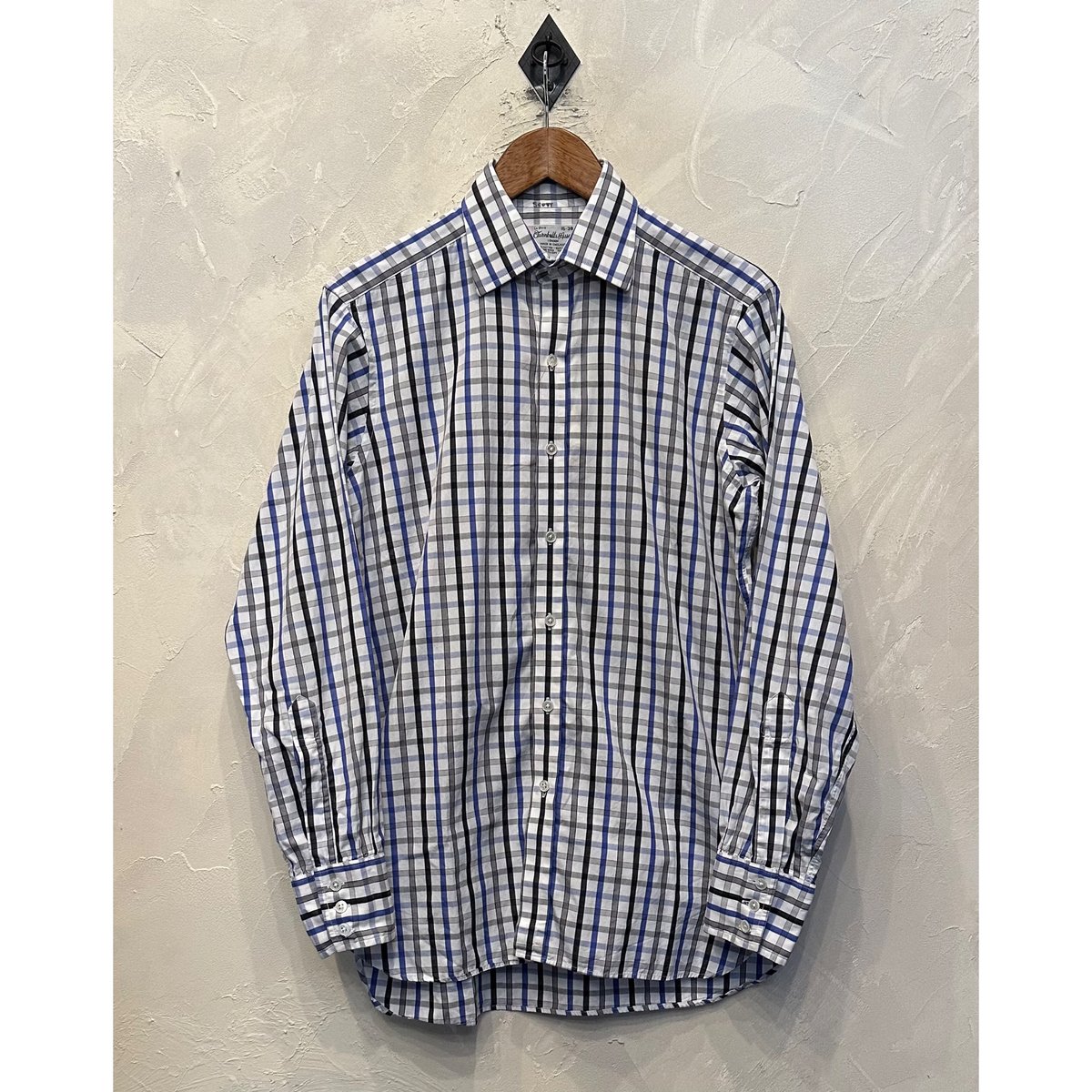 TURNBULL&ASSER ターンブルアンドアッサー　チェックシャツ 39 ターンブル&アッサー チェックシャツ | Bon Vieux