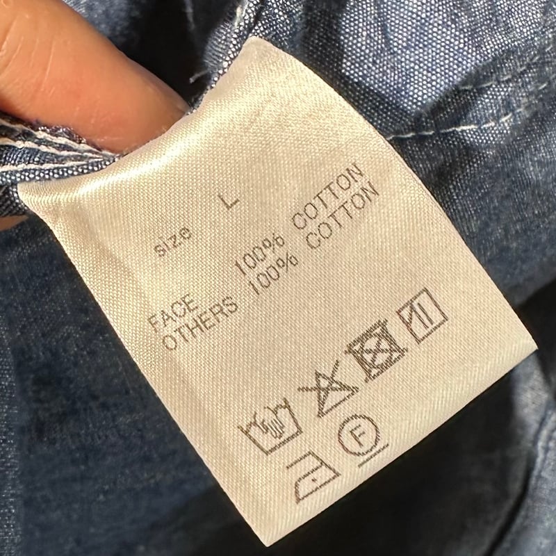 Bon Vieux オリジナル シャンブレー カバーオール サイズL | Bon Vieux