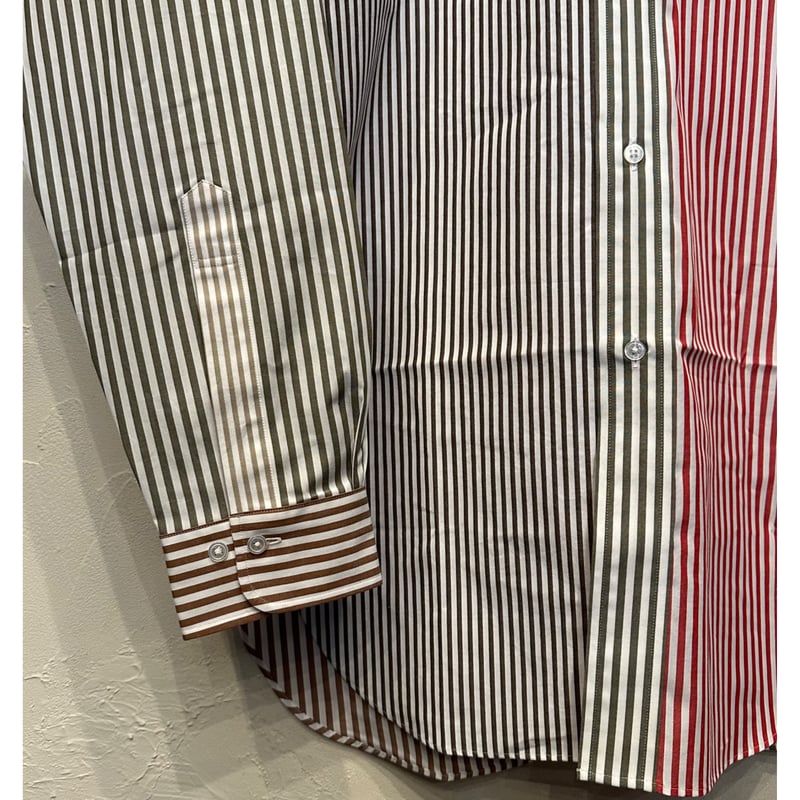 【美品】Bon Vieux ボンビュー　半袖シャツ エクリュ　M 美品】Bon Vieux ボンビュー 半袖シャツ エクリュ M ボンヴュー