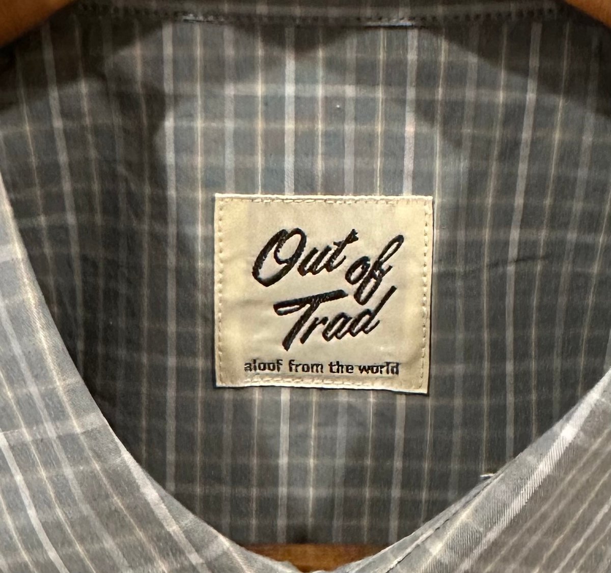 アウトオブトラッド チェック ウエスタンシャツ #グリーン系 サイズ2