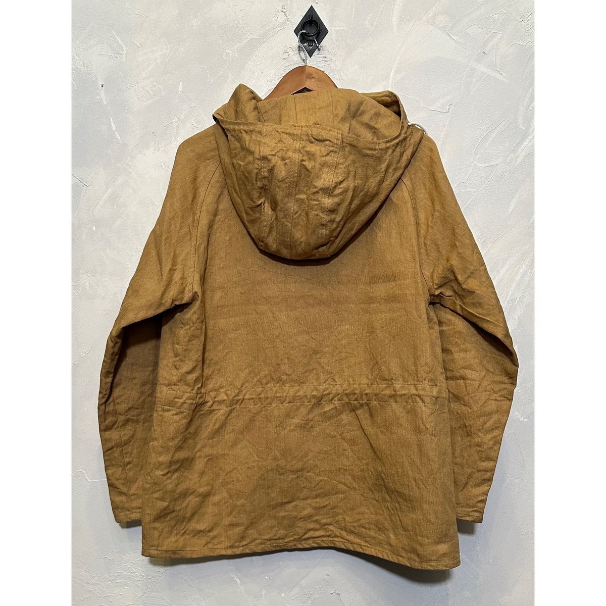 bon vieux ヘンプ　アノラックパーカー Bon Vieux ヘンプ アノラックパーカー #マスタード サイズXS | Bon Vieux