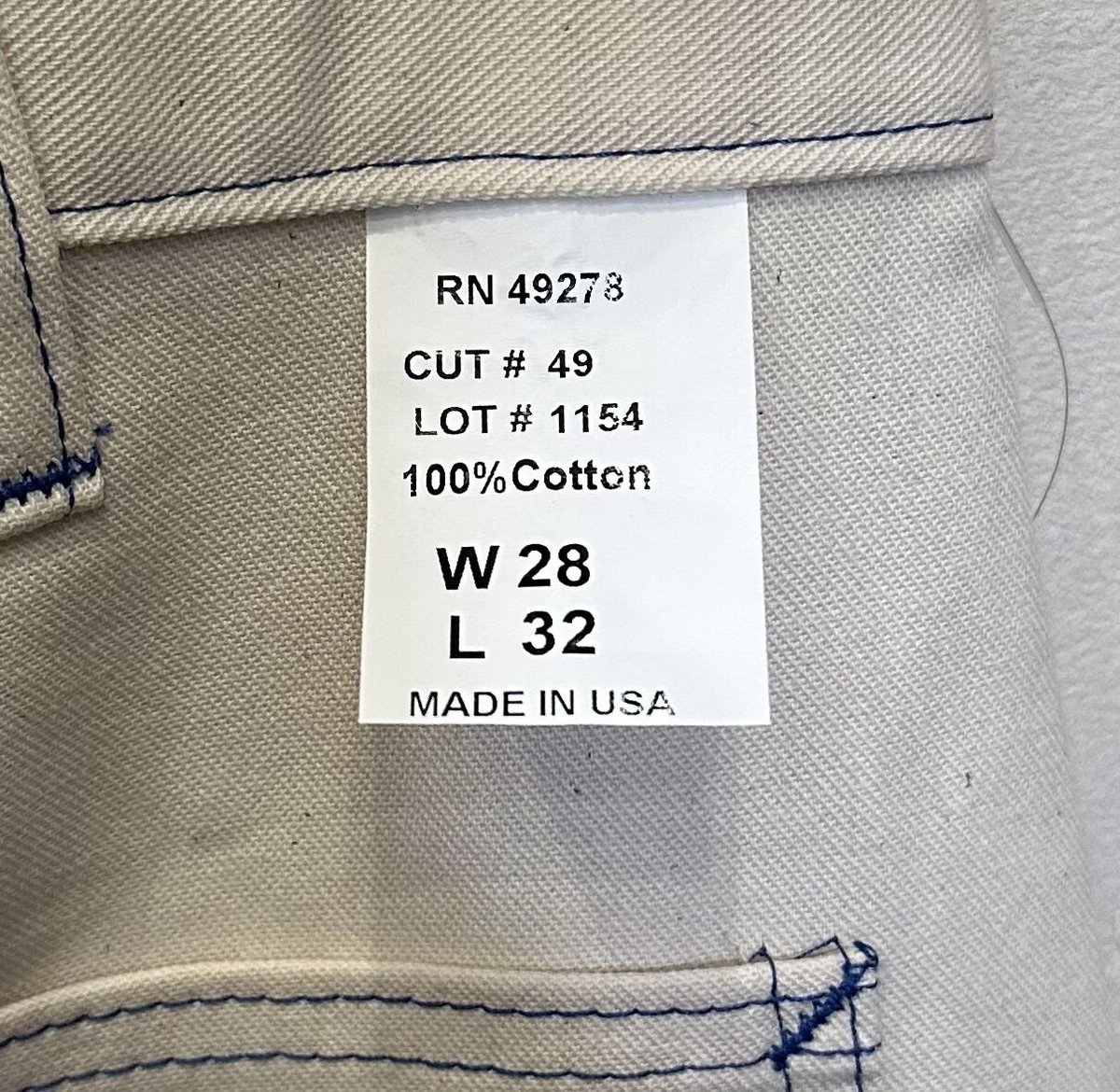 スミス ペインターパンツ #ナチュラル サイズ28 | Bon Vieux