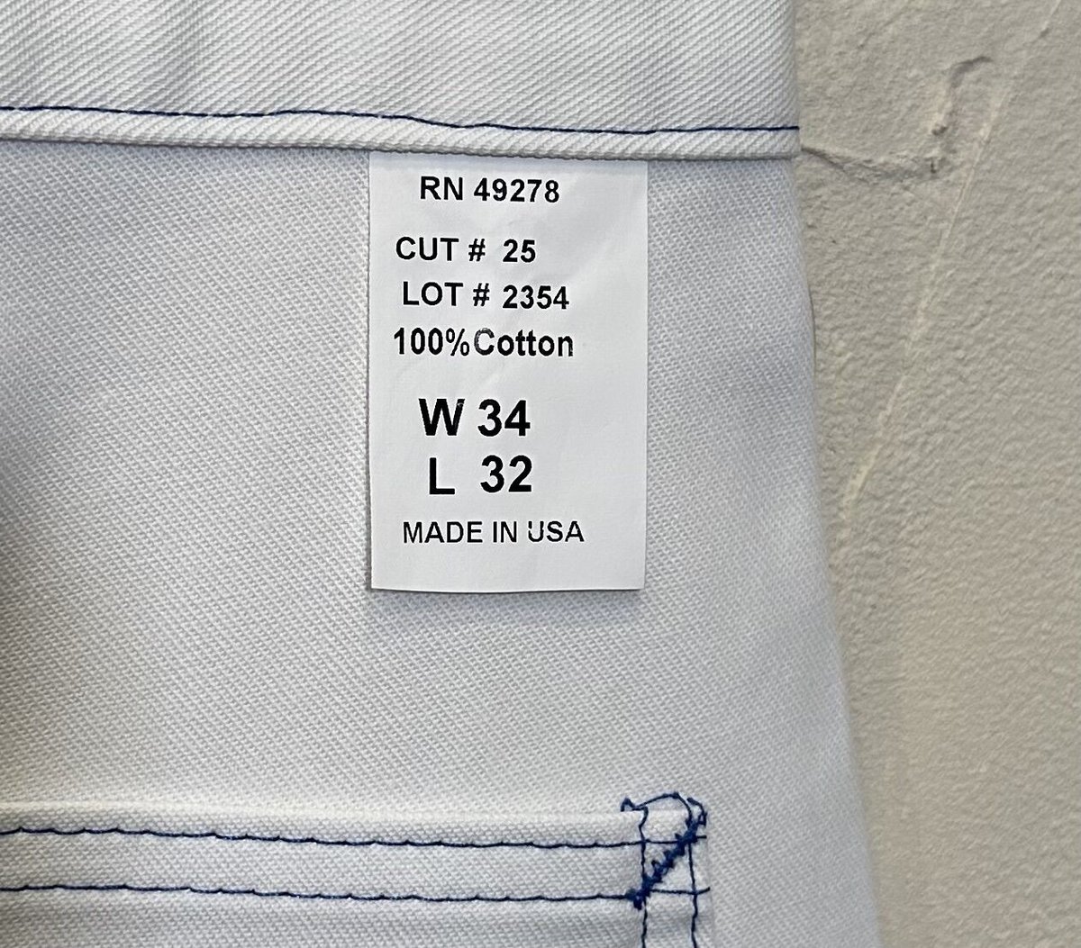 スミス ペインターパンツ #ホワイト サイズ34 | Bon Vieux