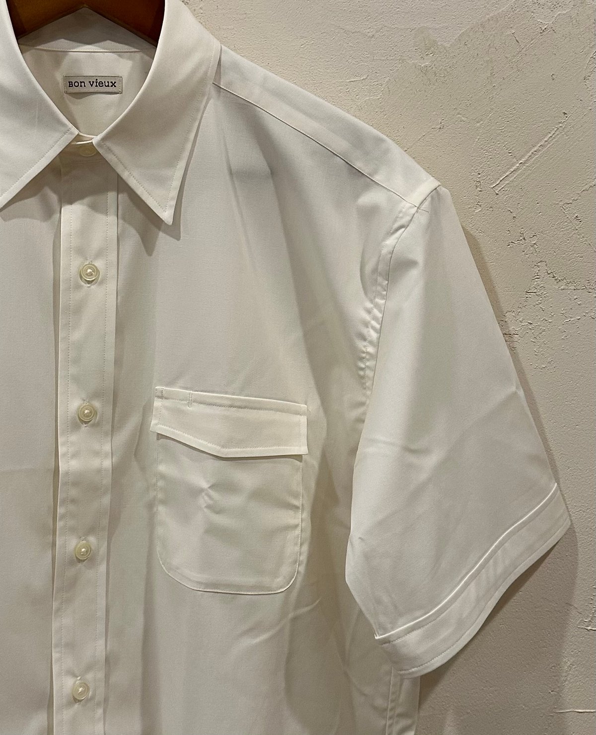 トップス bon vieux Bon Vieux オリジナル シャンブレー プルオーバーシャツ サイズL