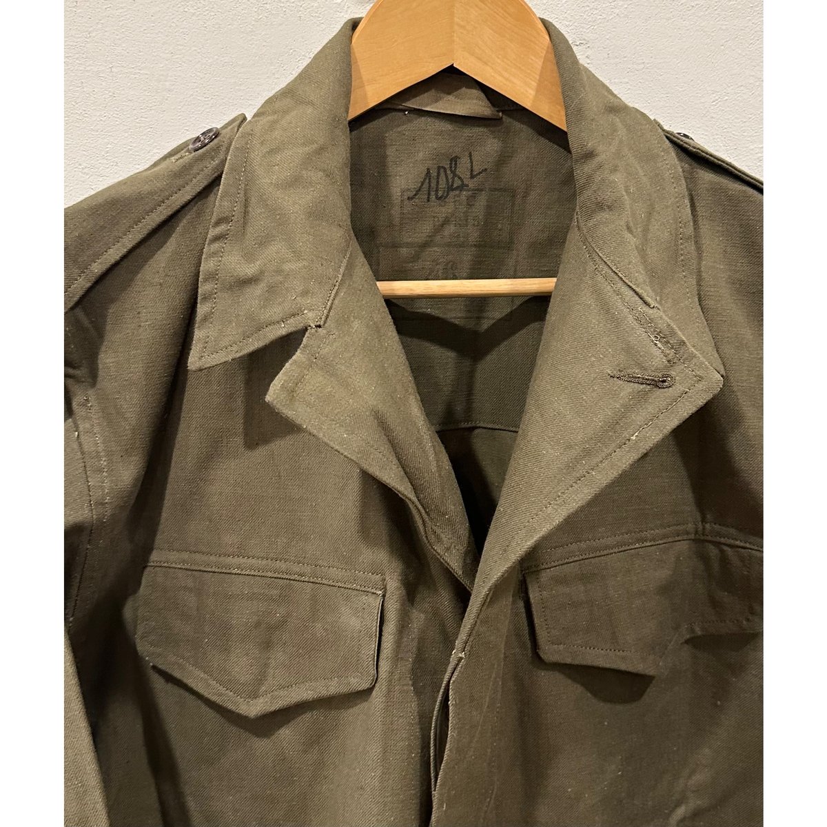 FRENCH ARMY M-47 フランス軍 M47フィールドジャケット 46 FRENCH ARMY M-47 Field Jacket - Bricklayer *A vontade