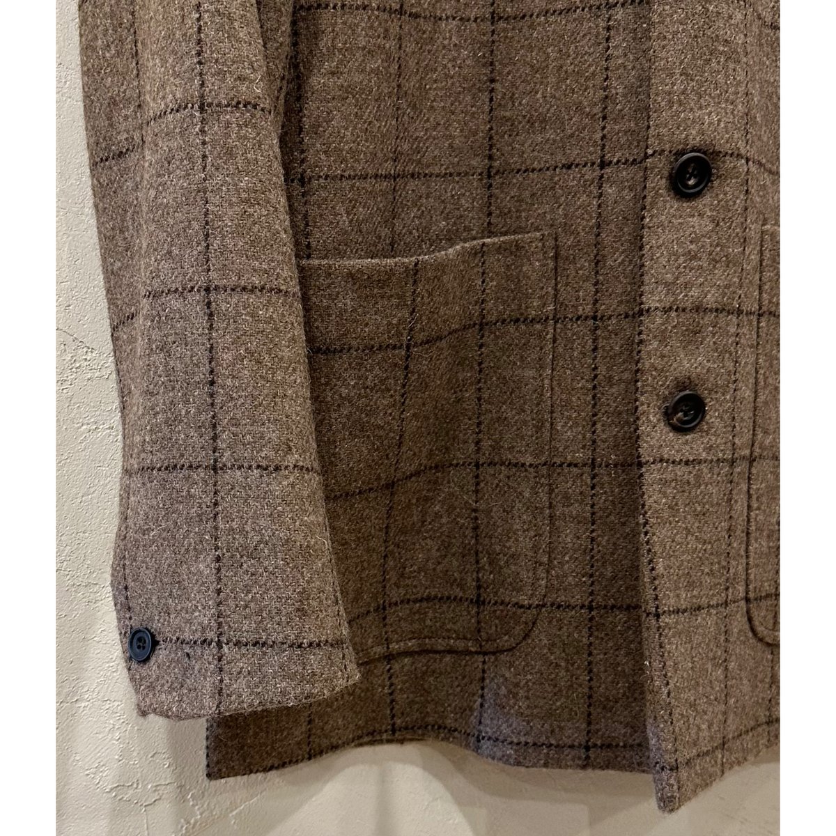 【美品】ジャーナルスタンダード　ハリスツイード　ファイヤーマンジャケット　M ハーレー マンデー ツイード ネルージャケット サイズ36 | Bon Vieux