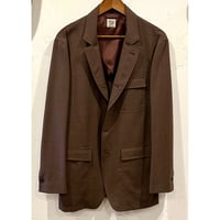 Bon Vieux オリジナル ストライプジャケット サイズM ターコイズブルー