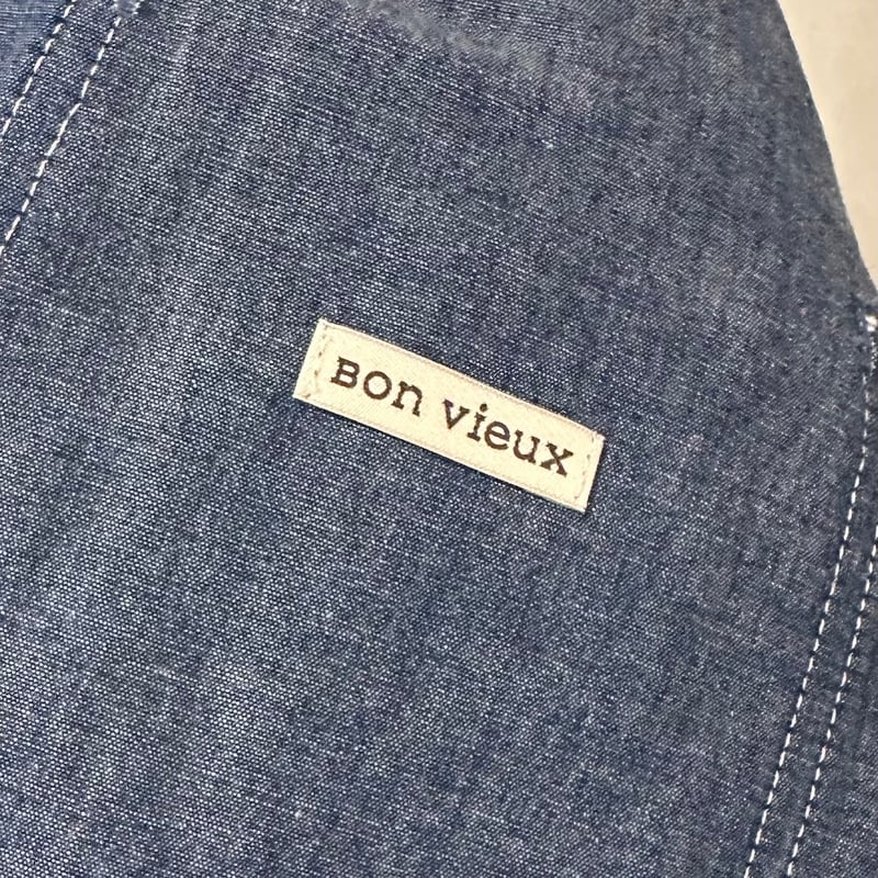 Bon Vieux オリジナル シャンブレー カバーオール サイズS | Bon Vieux