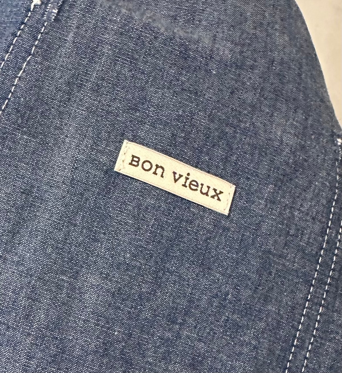 Bon Vieux オリジナル シャンブレー カバーオール サイズS | Bon Vieux