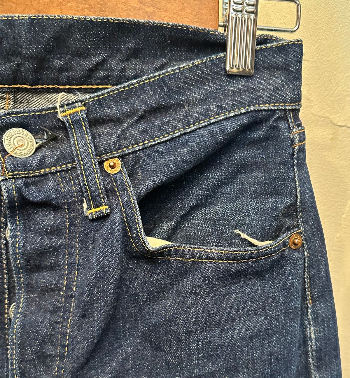 雰囲気系　デカサイ　bigE ビックE 後期　リーバイス　501 60's Levi's 501 Big E “S-type” - used&vintage box Hi-smile