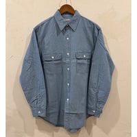 Bon Vieux オリジナル　シャンブレー ワークシャツ　サイズ42
