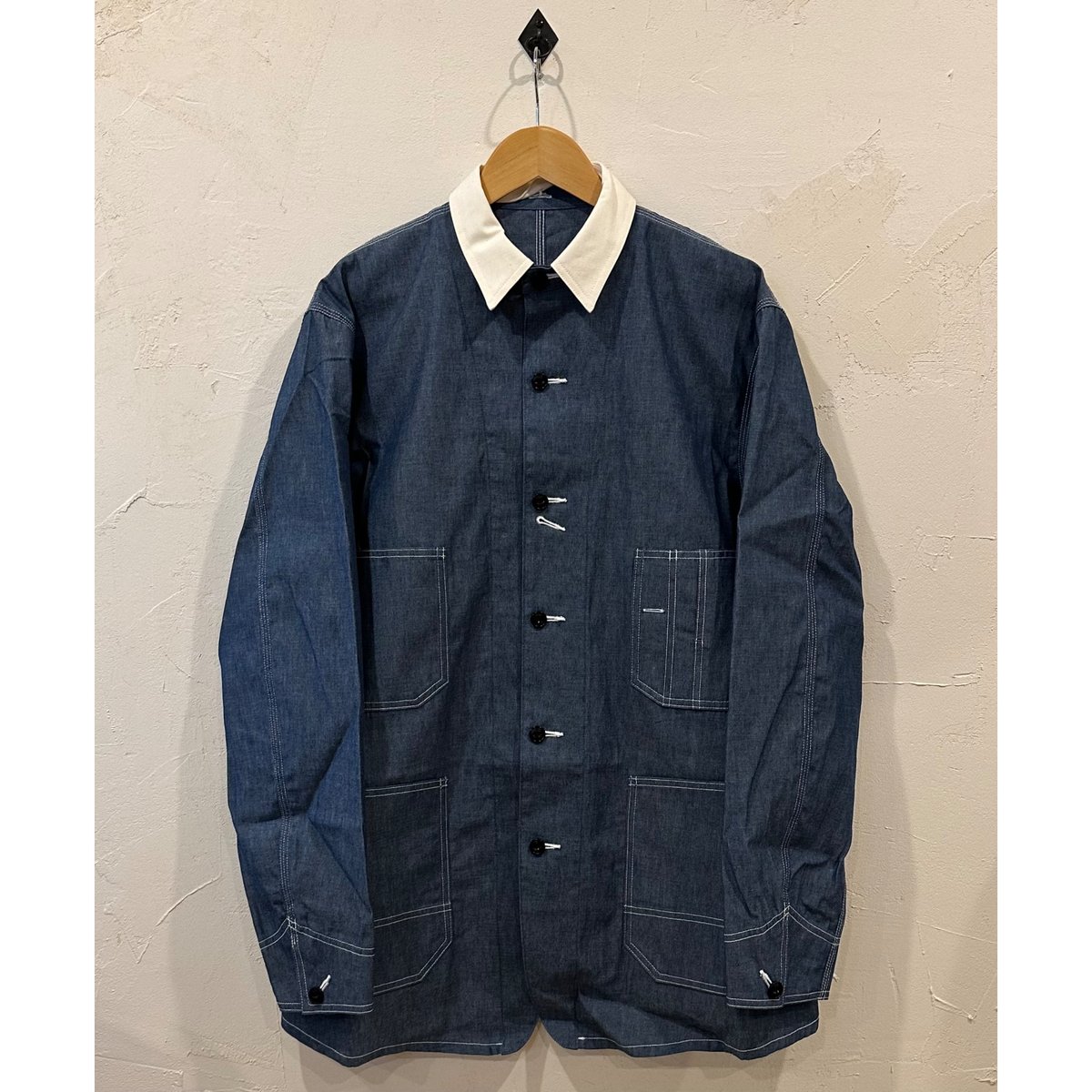 Bon Vieux オリジナル シャンブレー カバーオール サイズM | Bon Vieux