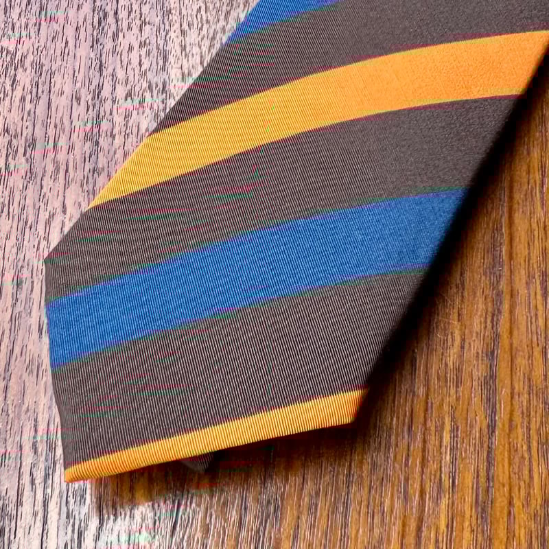 アトキンソン レジメンタルストライプ ネクタイ #ブラウン系 | Bon Vieux