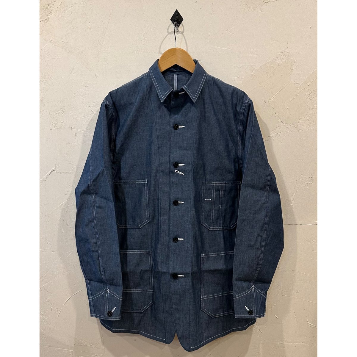 Bon Vieux オリジナル シャンブレー カバーオール サイズS | Bon