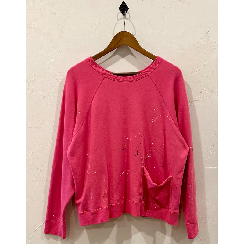 ヤス トレーディング スウェット #ペイントピンク サイズXL | Bon Vieux