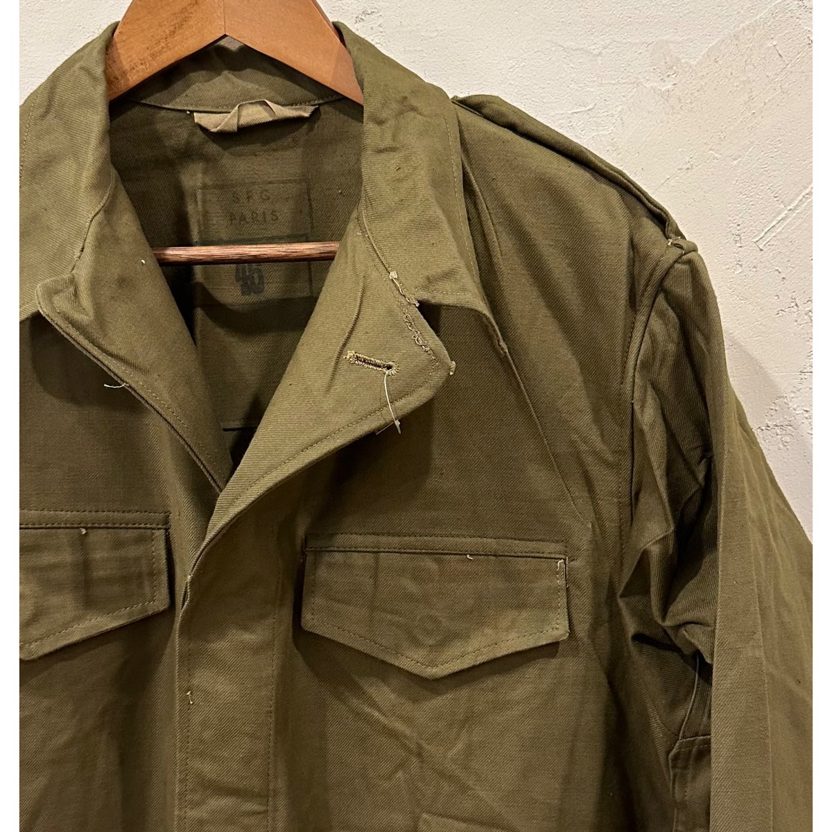 フランス軍 M-47 フィールドジャケット サイズ46 | Bon Vieux フランス軍 M-47 フィールドジャケット サイズ46 | Bon Vieux