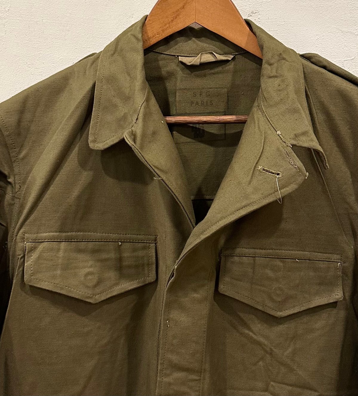 FRENCH ARMY M-47 フランス軍 M47フィールドジャケット 46 FRENCH ARMY M-47 Field Jacket - Bricklayer *A vontade