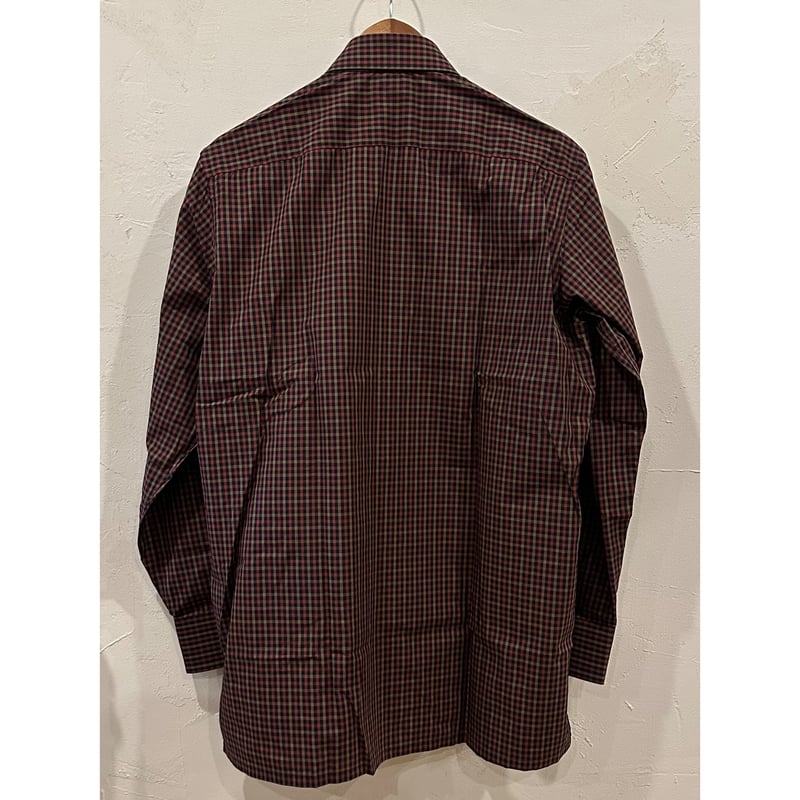 Bon Vieux オリジナル チェック タブカラーシャツ サイズ42 | Bon Vieux