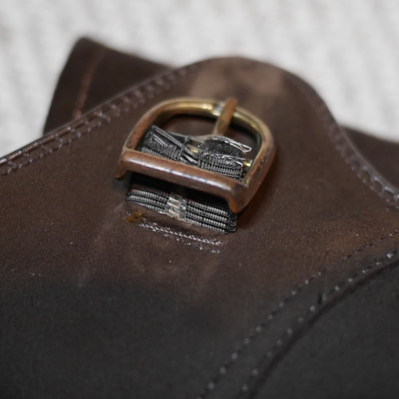 オールデン スエード シングルモンクストッラップ | Bon Vieux