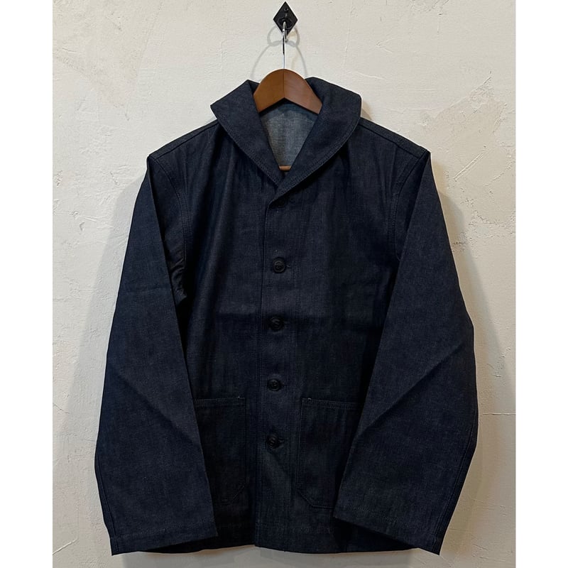 Bon Vieux オリジナル usnavy type デニムショールカラー Bon Vieux オリジナル usnavy type デニムショールカラー