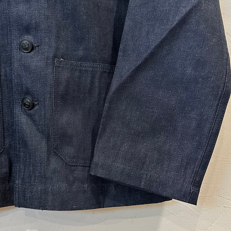 RRL　USNavy ショールカラー　ジャケット　リネン混　ユニオンチケット　M RRL USNavy ショールカラー ジャケット リネン混 ユニオン