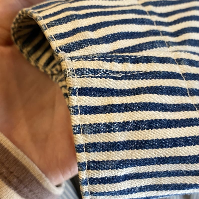 ポロラルフローレン ヒッコリーストライプ ファイヤーマンジャケット