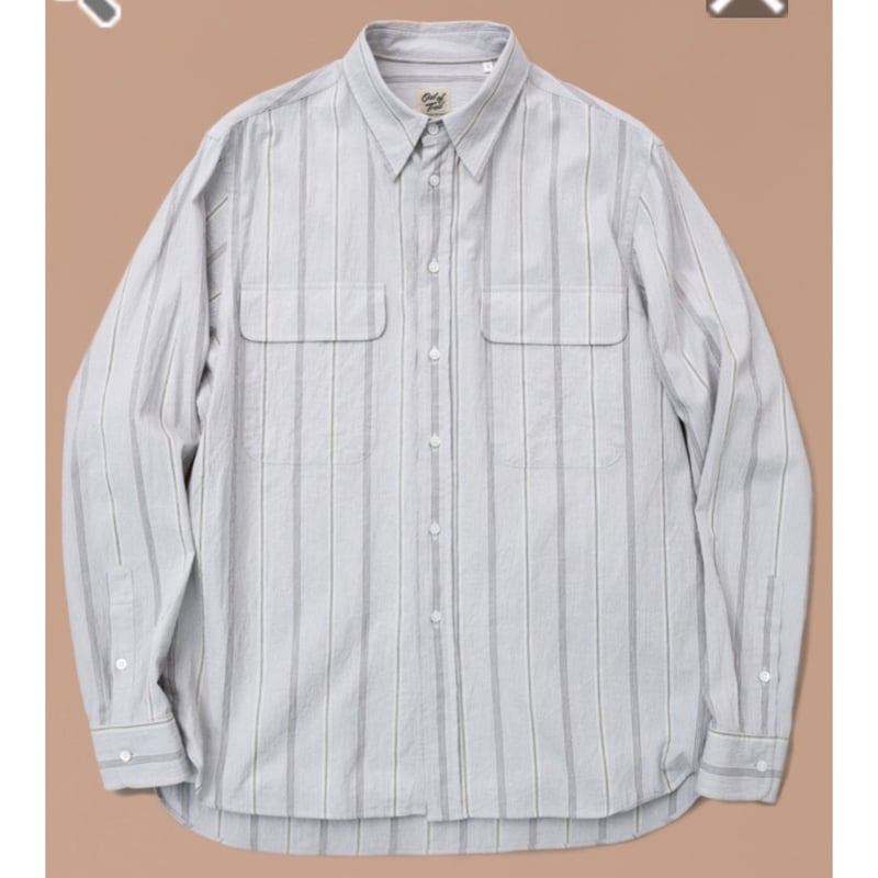 アウトオブトラッド 2ポケットシャツ #マルチストライプ サイズ2 | Bon