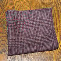 Bon Vieux オリジナル コーデュロイ スクールマフラー #ボルドー