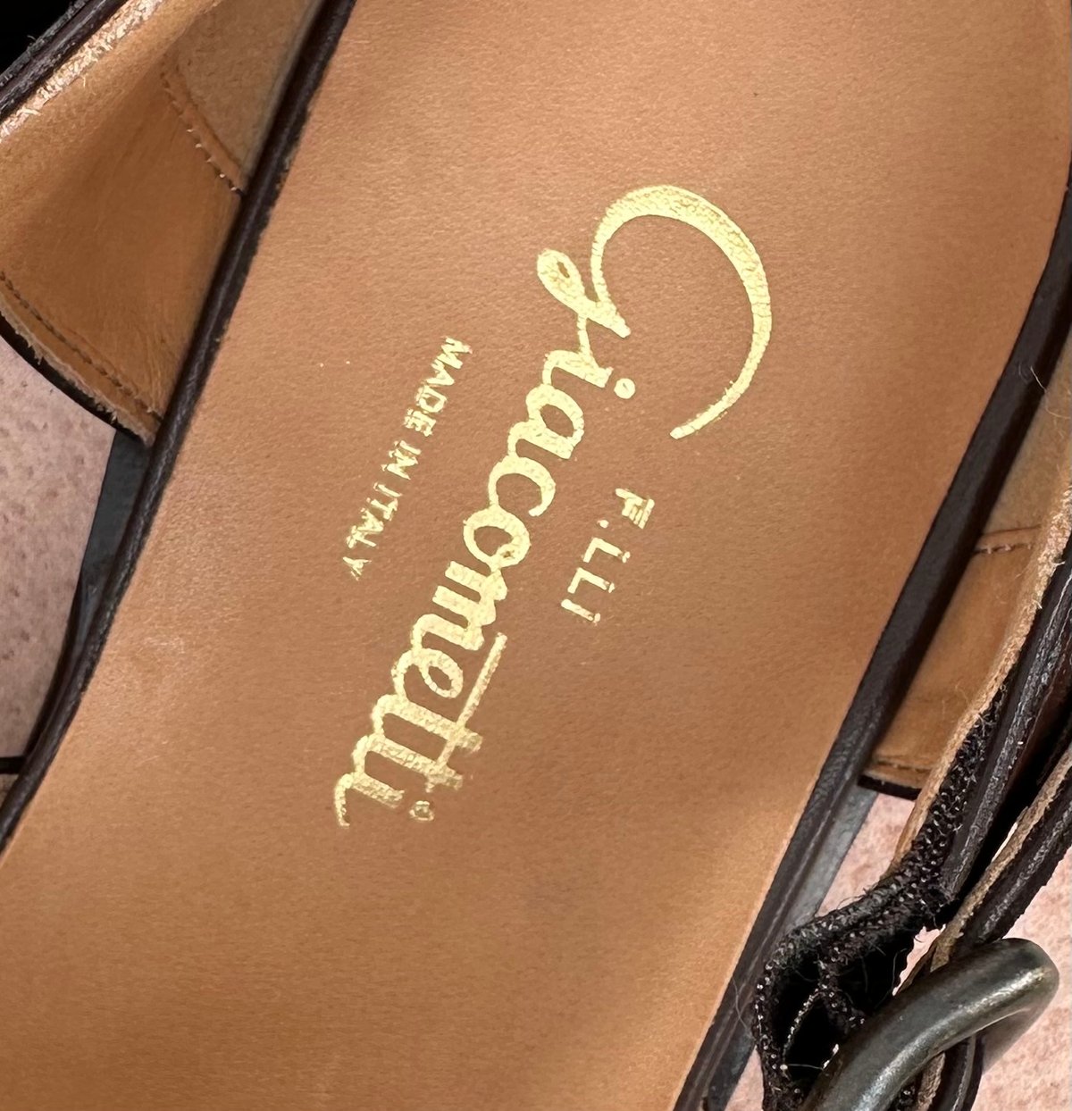 フラテッリ ジャコメッティ グルカサンダル #ダークブラウン サイズ41