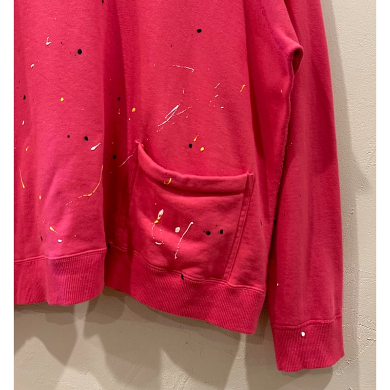 ヤス トレーディング スウェット #ペイントピンク サイズL | Bon Vieux