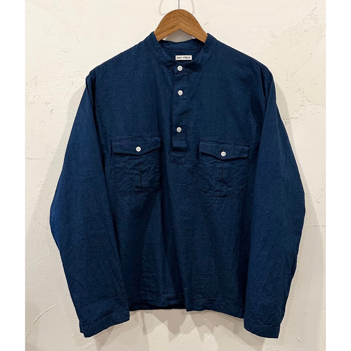 45R HERITAGE オックスシャンブレーのプルオーバーシャツ 0 45R HERITAGE オックスシャンブレーのプルオーバーシャツ 0 45R