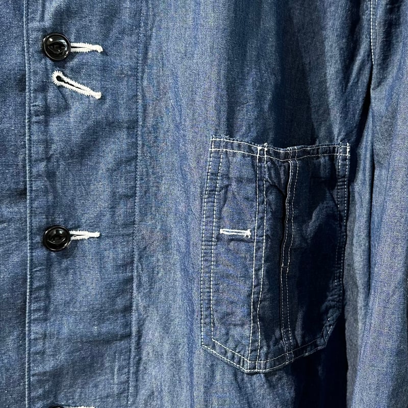 Bon Vieux オリジナル シャンブレー カバーオール サイズL | Bon