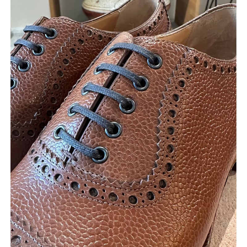 フラテッリ ジャコメッティ モミ革 セミブローグ サイズ41 | Bon Vieux