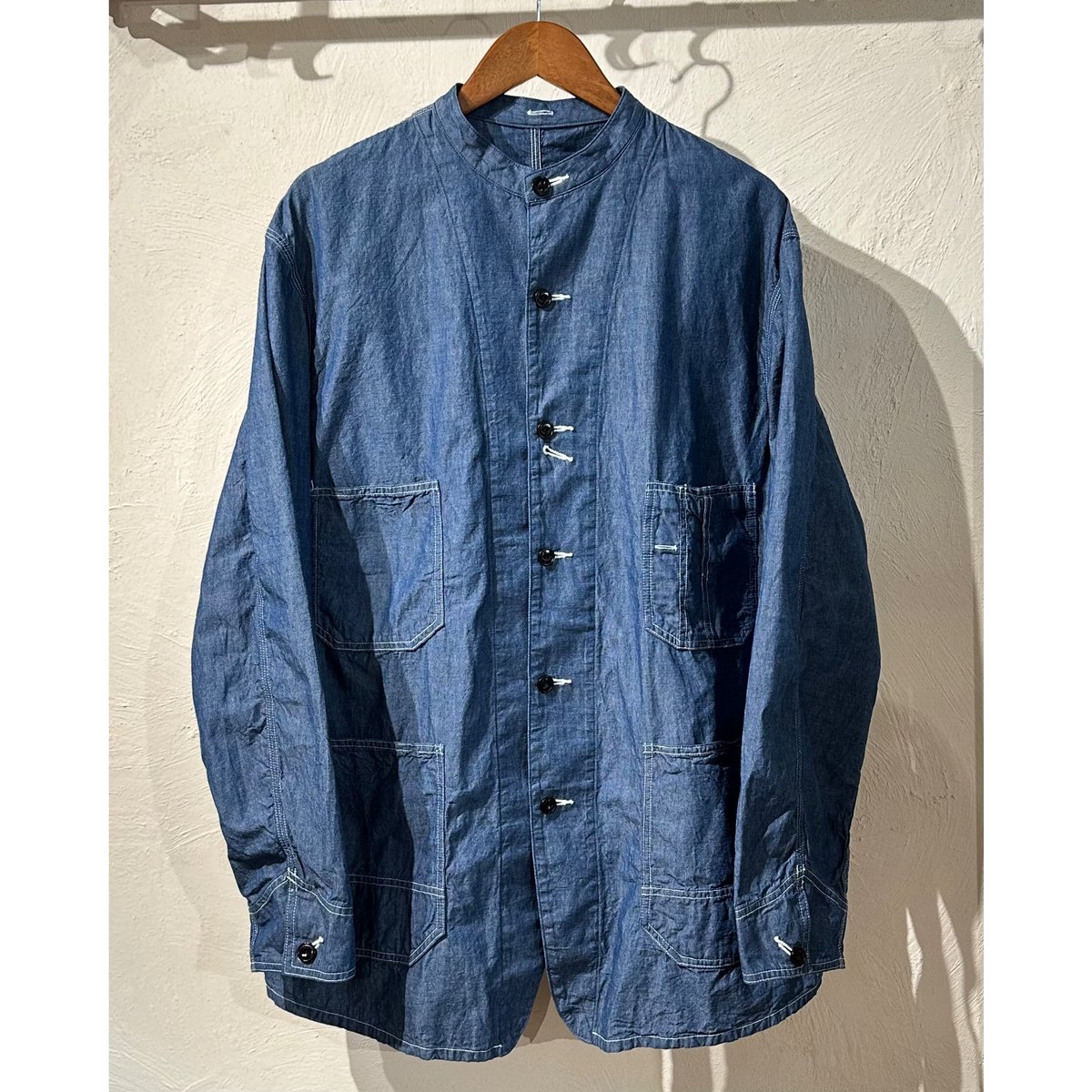 Bon Vieux オリジナル シャンブレー カバーオール Bon Vieux オリジナル シャンブレー カバーオール サイズL | Bon Vieux