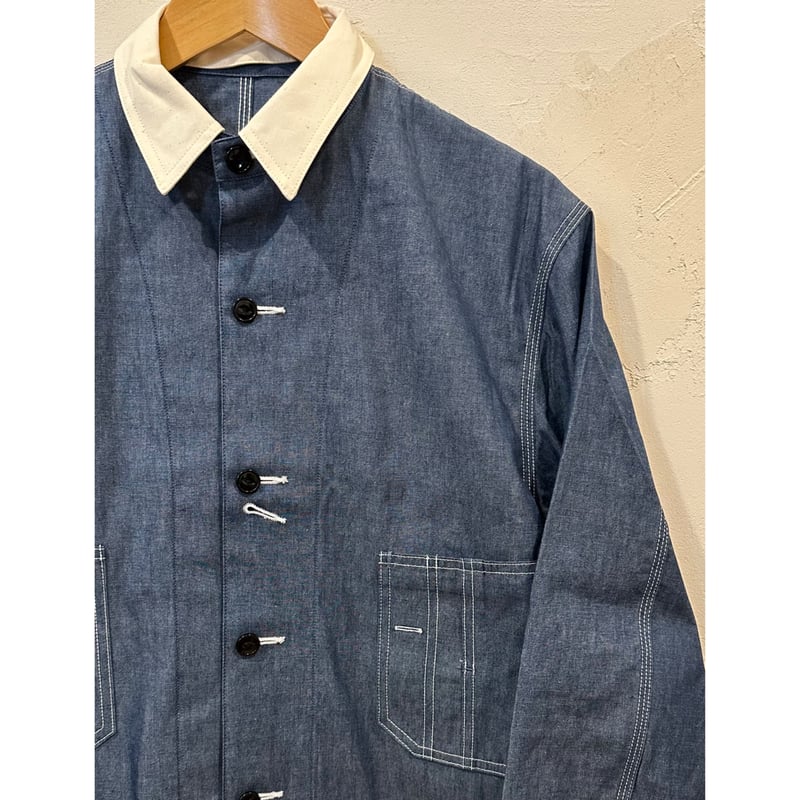 Bon Vieux オリジナル シャンブレー カバーオール サイズS | Bon Vieux