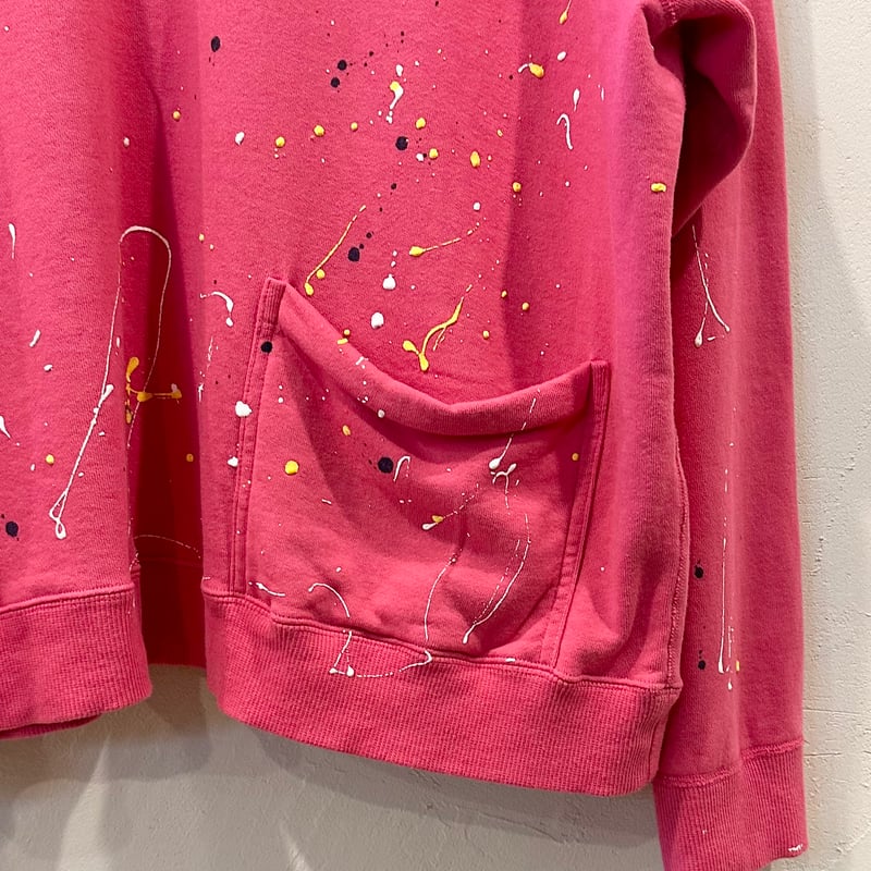 ヤス トレーディング スウェット #ピンクペイント サイズXL | Bon Vieux