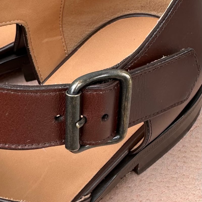 フラテッリ ジャコメッティ グルカサンダル #ダークブラウン サイズ43