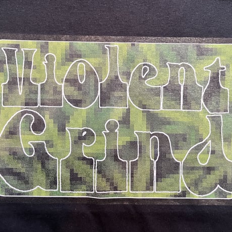 T-SHIRTS "Iron Logo" frame [Blur-Green]