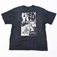 【DEAD STOCK】T-SHIRT [XL] FUCK YOU WE'RE FROM SIMOKITA