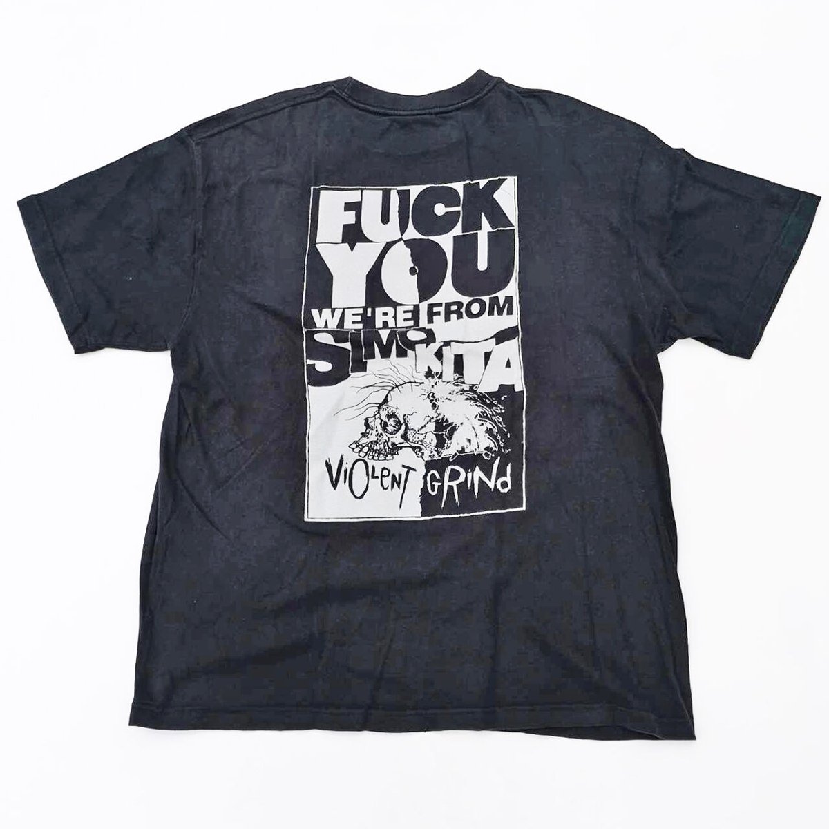 DEAD STOCK】T-SHIRT [XL] FUCK YOU WE'RE FROM SI