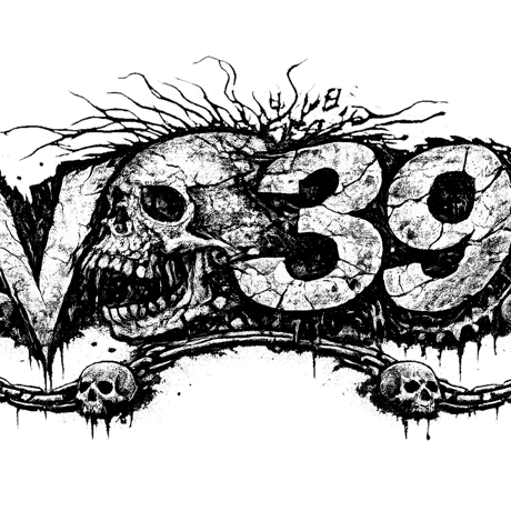 [受注生産] VIOLENT GRIND 39 ANNIVERSARY T-SHIRT (TYPE 03)