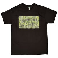 T-SHIRTS "Iron Logo" frame [Blur-Green]