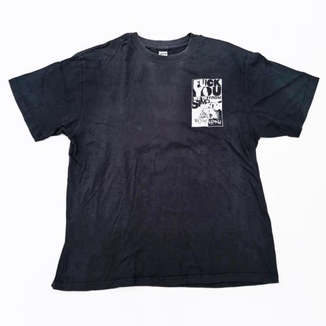 【DEAD STOCK】T-SHIRT [XL] FUCK YOU WE'RE FROM SIMOKITA