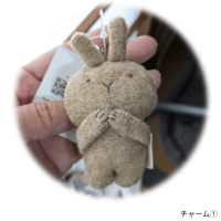 KUMA*YA   / うさぎさんチャーム①