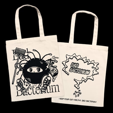 BAD BACTERIUM Tote bag - Shinpei Nakaya